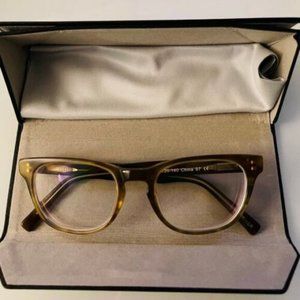 Warby Parker Preston Brown Acetate Eyeglasses Sandalwood Hazelwood